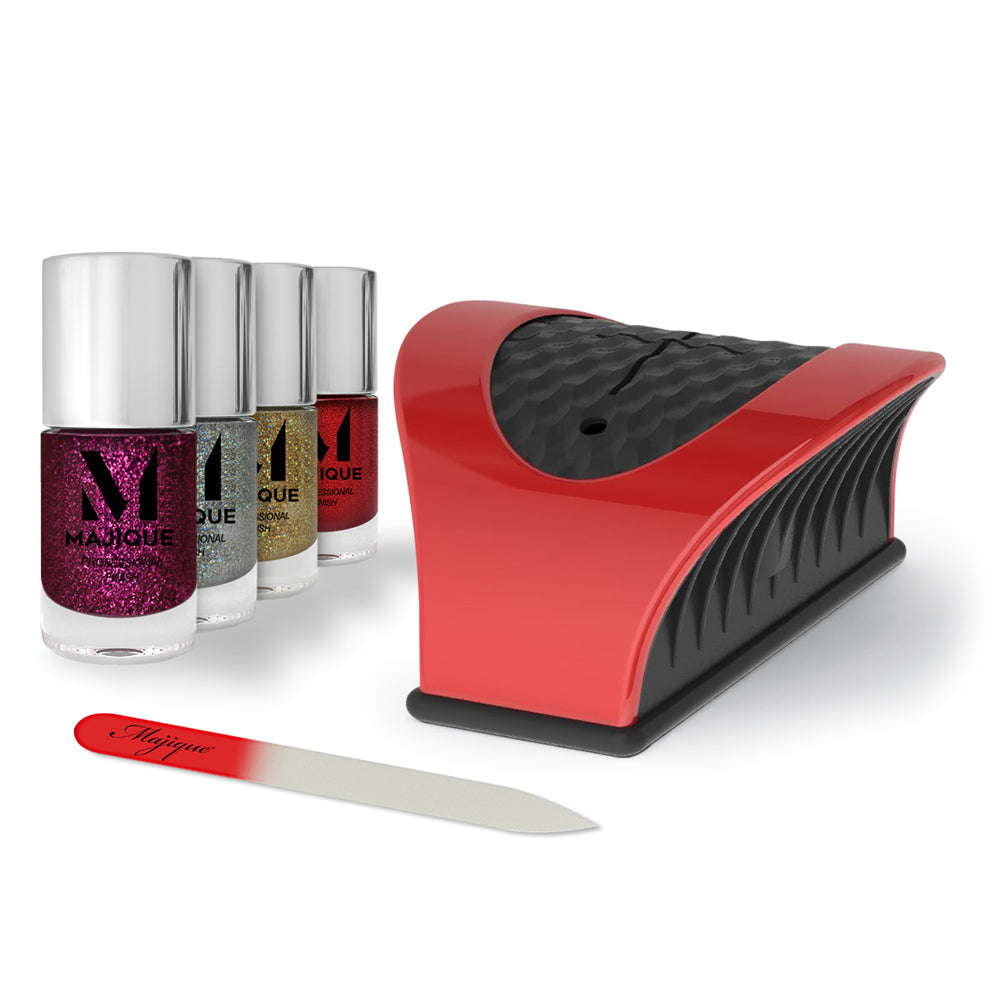 Nail Buddy Deluxe Gift Set - Red