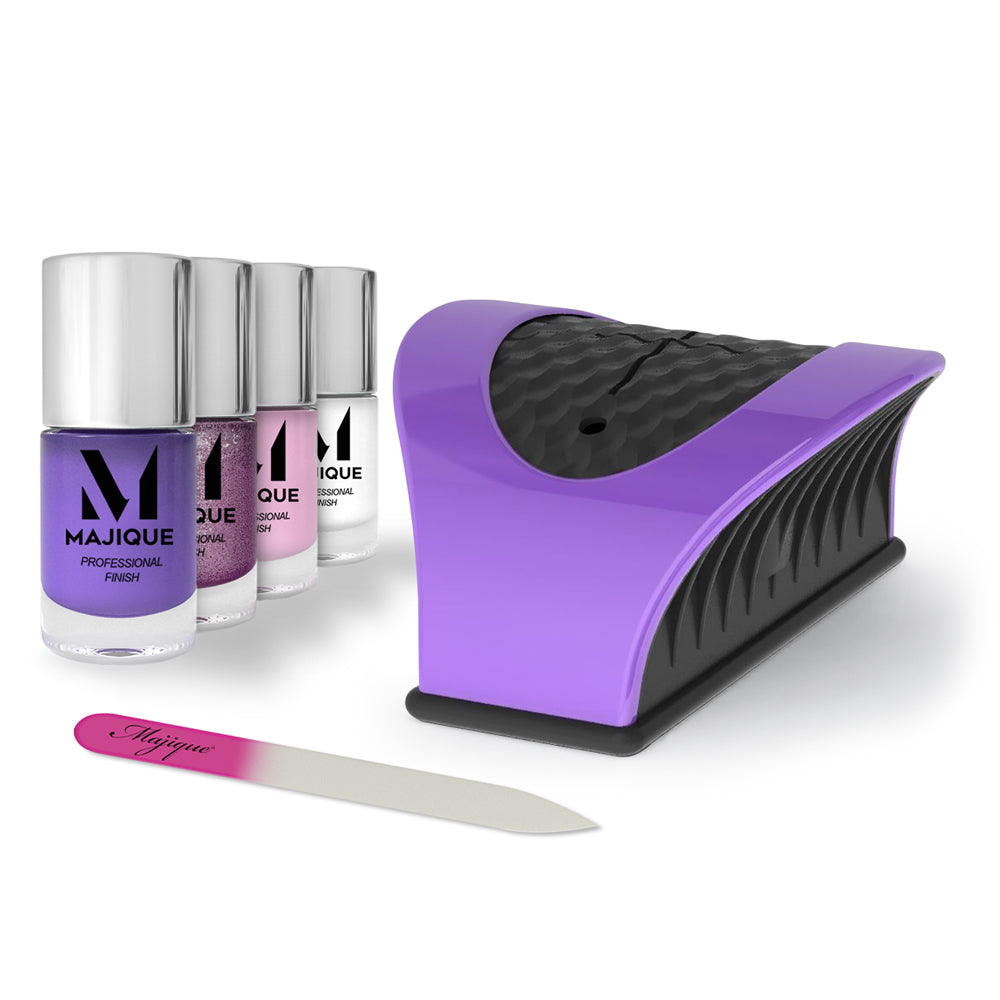 Nail Buddy Deluxe Gift Set - Purple